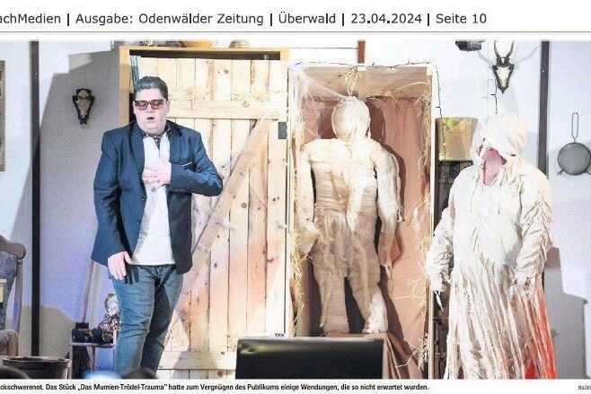 Mumien-Trödel-Trauma Bild